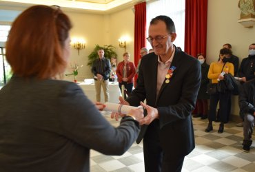 REMISE DES MÉDAILLES D'HONNEUR DU TRAVAIL - MARS 2022