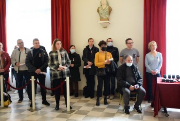 REMISE DES MÉDAILLES D'HONNEUR DU TRAVAIL - MARS 2022