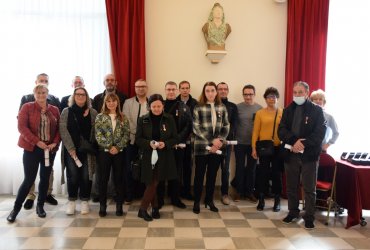 REMISE DES MÉDAILLES D'HONNEUR DU TRAVAIL - MARS 2022