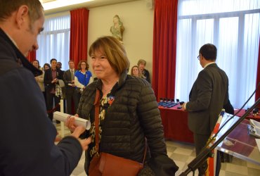 CÉRÉMONIE DE REMISE DES MÉDAILLES DU TRAVAIL - 03 DÉCEMBRE 2022