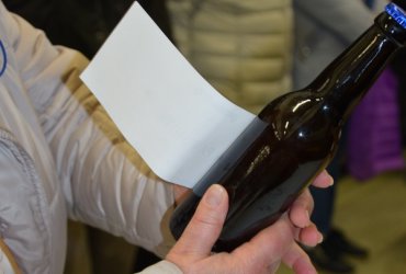 MISE EN BOUTEILLE DE LA BIÈRE NOCÉENNE "LA FAVORITE"