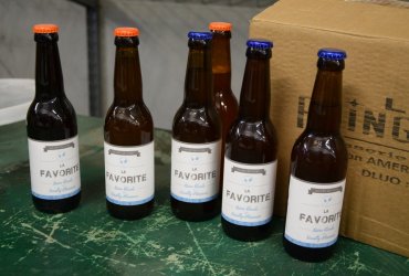 MISE EN BOUTEILLE DE LA BIÈRE NOCÉENNE "LA FAVORITE"