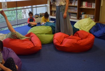 DÉMONSTRATION COMPAGNIE NAWEL OULAD À LA BIBLIOTHÈQUE