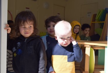 CHASSE AUX ŒUFS - CRÈCHE ABBÉ PIERRE