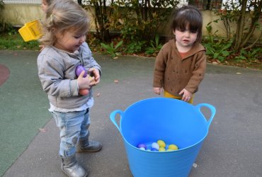 CHASSE AUX ŒUFS - CRÈCHE ABBÉ PIERRE