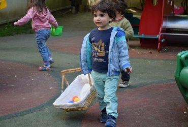 CHASSE AUX ŒUFS - CRÈCHE ABBÉ PIERRE