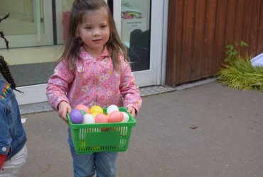 CHASSE AUX ŒUFS - CRÈCHE ABBÉ PIERRE