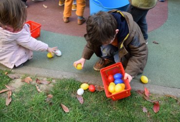 CHASSE AUX ŒUFS - CRÈCHE ABBÉ PIERRE