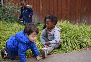 CHASSE AUX ŒUFS - CRÈCHE ABBÉ PIERRE