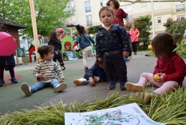 CHASSE AUX ŒUFS - CRÈCHE ABBÉ PIERRE