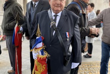 RAVIVAGE DE LA FLAMME SOUS L'ARC DE TRIOMPHE - 20 MARS 2023