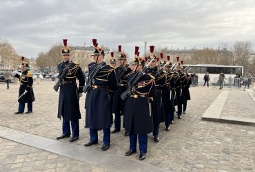 RAVIVAGE DE LA FLAMME SOUS L'ARC DE TRIOMPHE - 20 MARS 2023