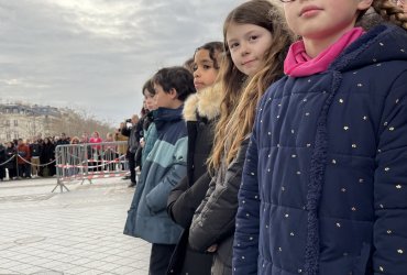 RAVIVAGE DE LA FLAMME SOUS L'ARC DE TRIOMPHE - 20 MARS 2023