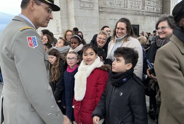 RAVIVAGE DE LA FLAMME SOUS L'ARC DE TRIOMPHE - 20 MARS 2023