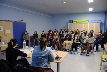 PREMIÈRE RÉUNION AU RELAIS PETITE ENFANCE