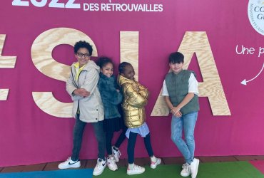 LES ENFANTS DE LA MCJ AU SALON DE L'AGRICULTURE 2022