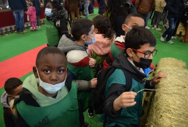 LES ENFANTS DE LA MCJ AU SALON DE L'AGRICULTURE 2022