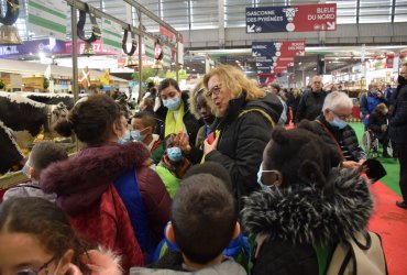 LES ENFANTS DE LA MCJ AU SALON DE L'AGRICULTURE 2022