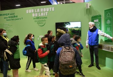 LES ENFANTS DE LA MCJ AU SALON DE L'AGRICULTURE 2022