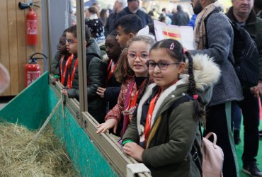 SALON DE L'AGRICULTURE 2023 : VISITE DES ENFANTS DE LA MCJ - Crédit photo Michael