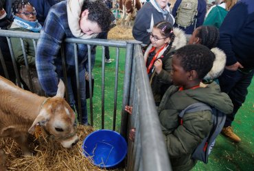 SALON DE L'AGRICULTURE 2023 : VISITE DES ENFANTS DE LA MCJ - Crédit photo Michael