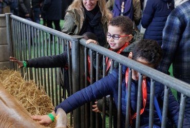 SALON DE L'AGRICULTURE 2023 : VISITE DES ENFANTS DE LA MCJ - Crédit photo Michael