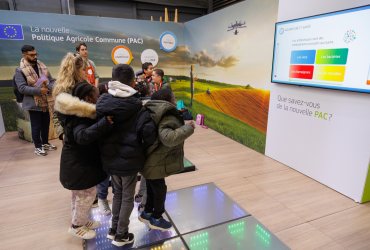 SALON DE L'AGRICULTURE 2023 : VISITE DES ENFANTS DE LA MCJ - Crédit photo Michael