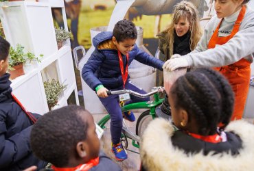 SALON DE L'AGRICULTURE 2023 : VISITE DES ENFANTS DE LA MCJ - Crédit photo Michael