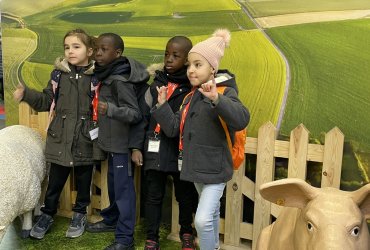 SALON DE L'AGRICULTURE 2023 : VISITE DES ENFANTS DE LA MCJ