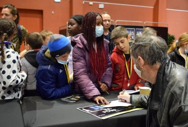 SALON DU LIVRE POLICIER : RENCONTRE DES ÉCOLES AVEC LES AUTEURS