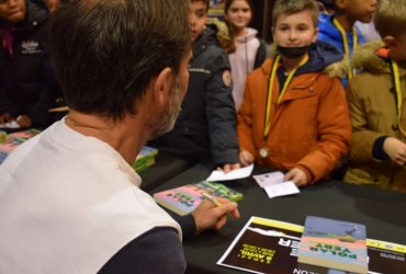 SALON DU LIVRE POLICIER : RENCONTRE DES ÉCOLES AVEC LES AUTEURS