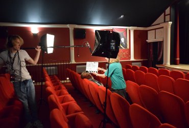 TOURNAGE COURT MÉTRAGE AU CINÉMA LA FAUVETTE - 12 MAI 2022