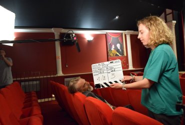 TOURNAGE COURT MÉTRAGE AU CINÉMA LA FAUVETTE - 12 MAI 2022