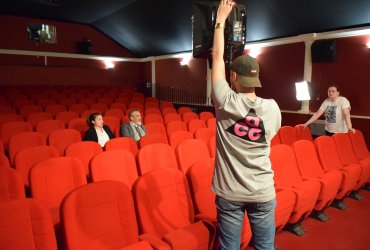 TOURNAGE COURT MÉTRAGE AU CINÉMA LA FAUVETTE - 12 MAI 2022