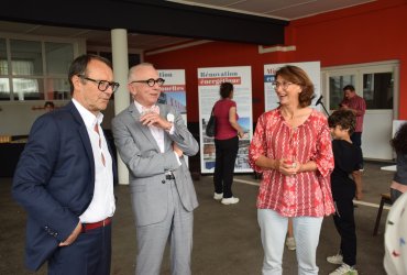 INAUGURATION ÉCOLE DES CAHOUETTES SUITE AUX TRAVAUX - 20 JUIN 2023