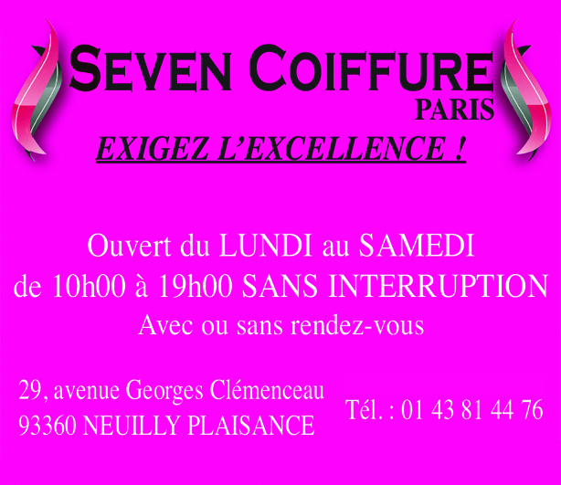 SEVEN COIFFURE 1